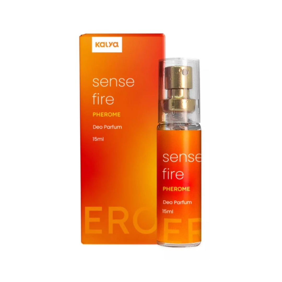 Sense Fire Pherome Deo Parfum Floral Fruity Body Fragance 15ml Kalya Perfume