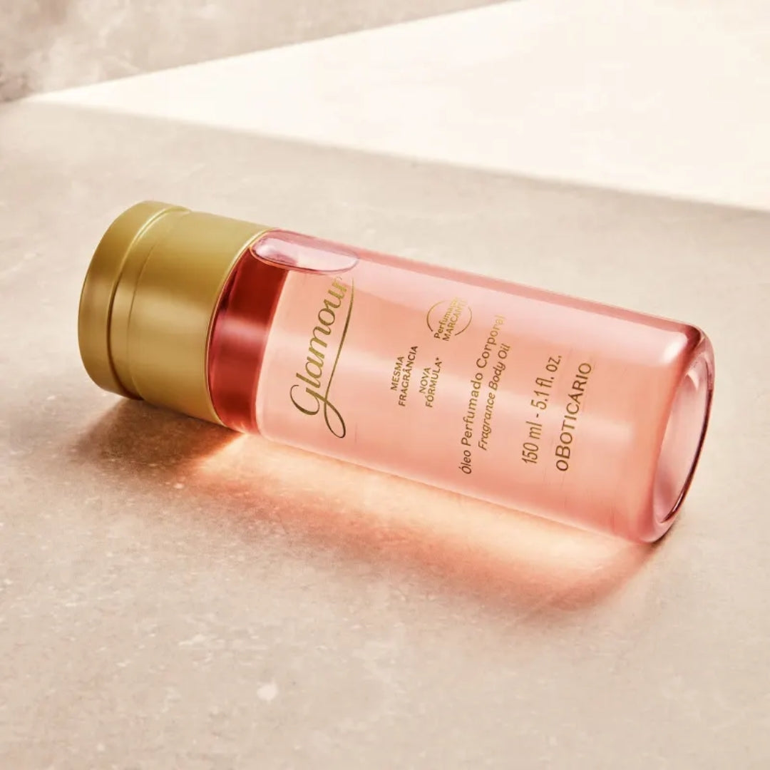Glamour Body Massage Oil Skin Moisturizing Vegan Treatment 150ml o Boticário