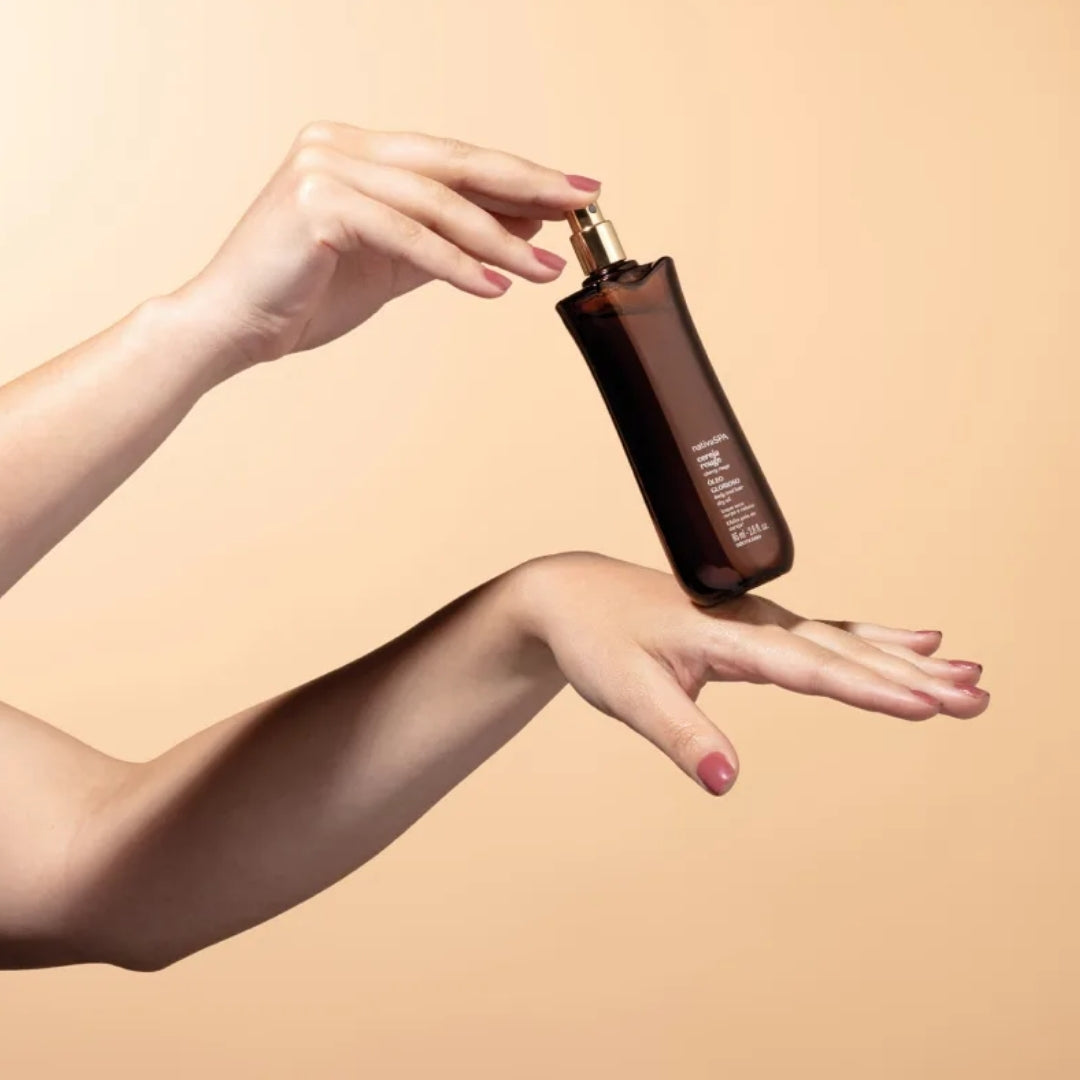 Nativa Spa Cherry Rouge Multifunctional Body Oil Skin Care 65ml O Boticário