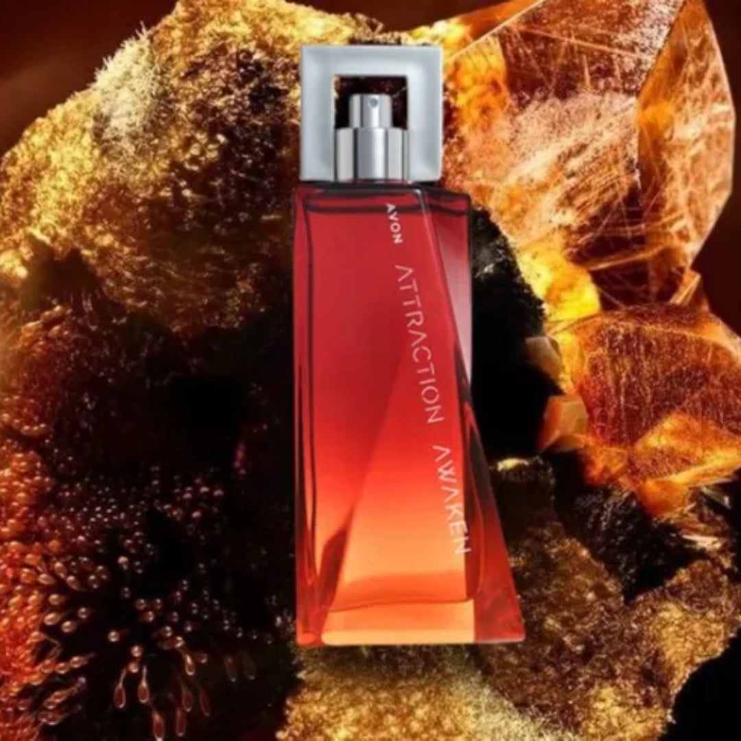 Attraction Awaken He Deo Cologne Floral Fruity Body Fragance 50ml Avon