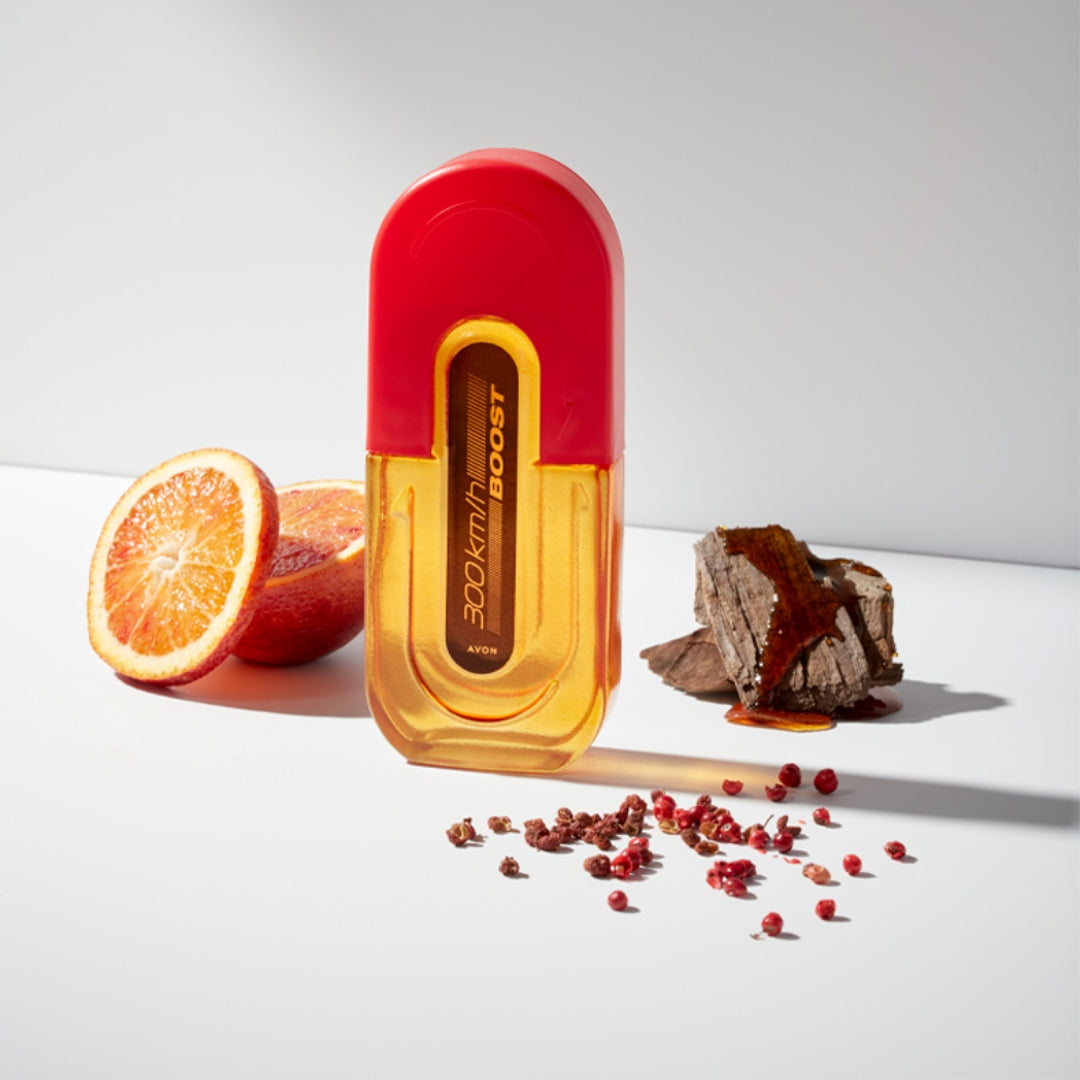 300Km/h Boost Deo Cologne Aromatic Herbal Body Fragance 100ml Avon