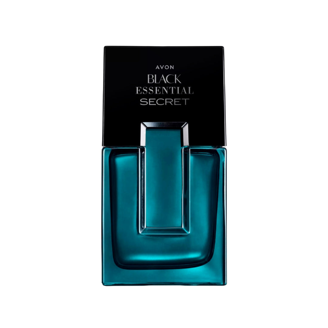 Black Essential Secret Deo Cologne Sweet Woody Body Fragance 100ml Avon