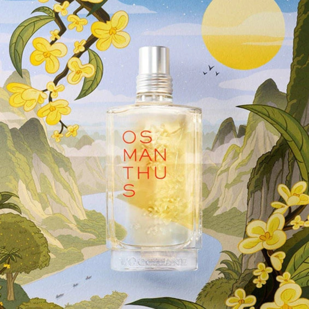 香水(女性用) L'Occitane OSMANTHUS 75ml Osmanthus Eau de Toilette Fresh Floral Body Fragance 75ml L'occitane