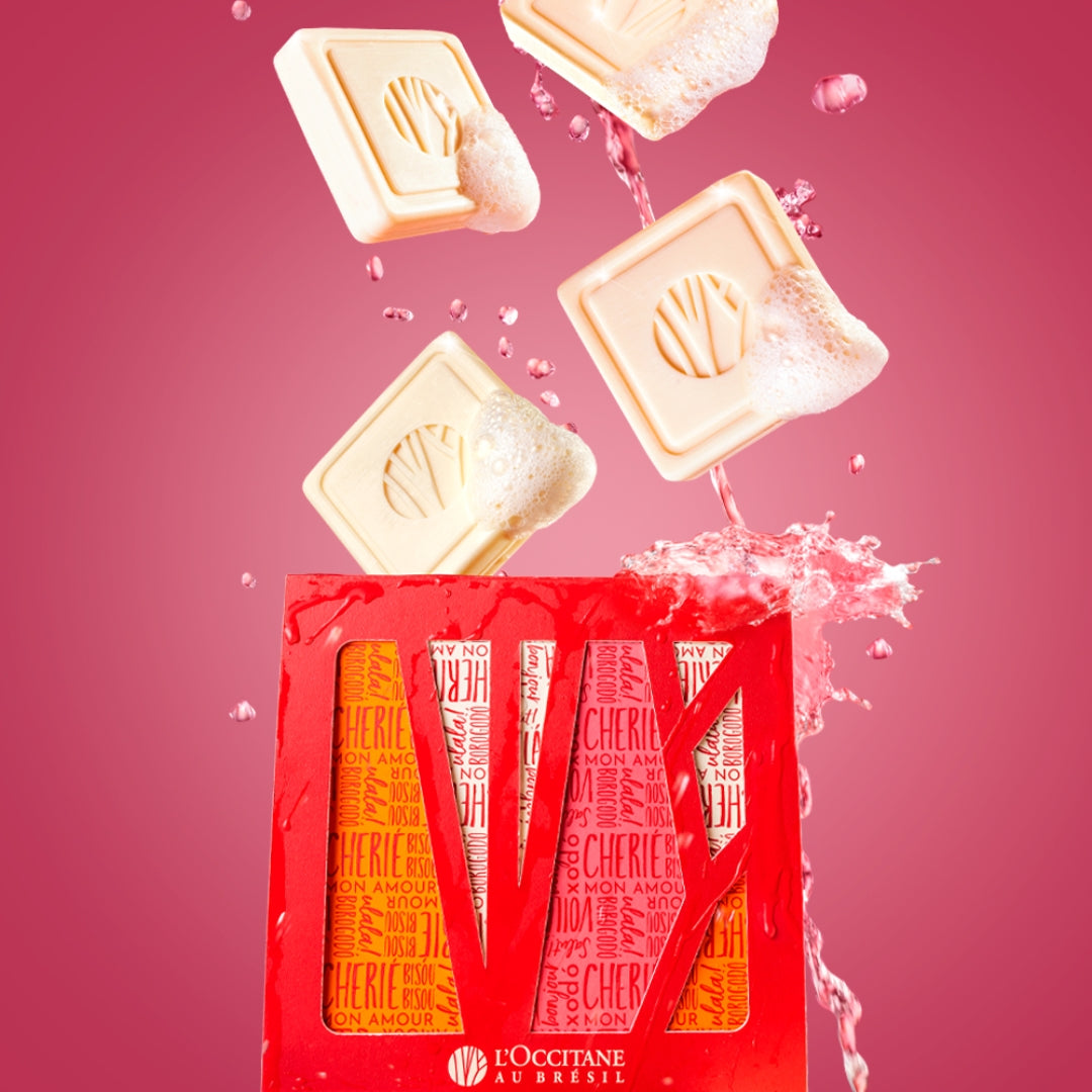 Scented Soap Woody Fruity Body Fragance Bath Skin Care Kit L'occitane