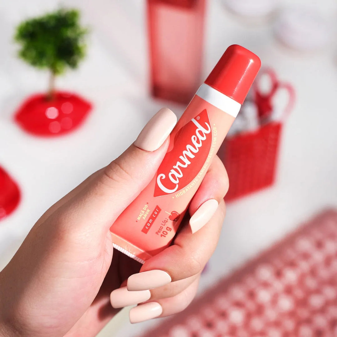 Lot of 5 Cimed Carmed Maca do Amor Love Apple Gloss Moisturizer 10g Vegan