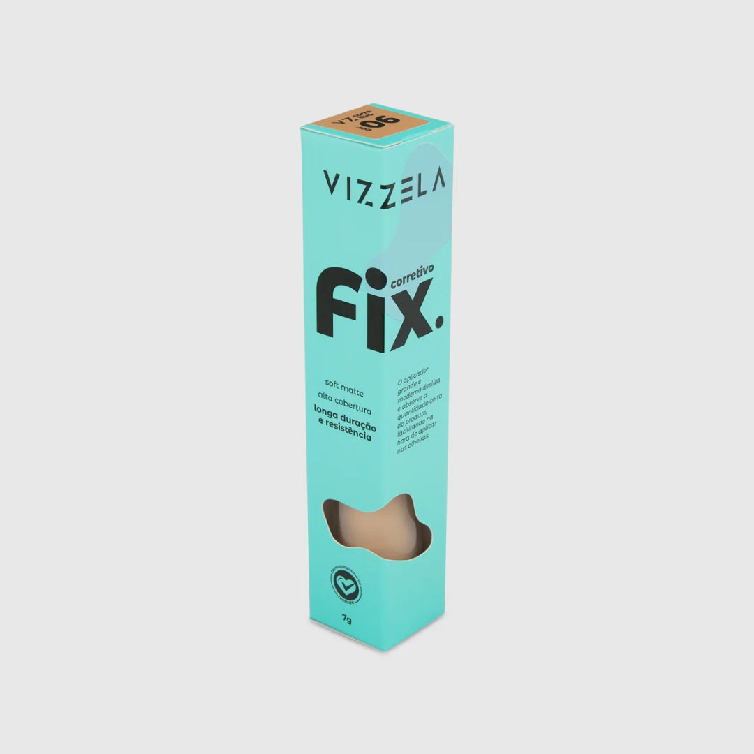 FIX Liquid Concealer Eye Makeup Skin Tone 6 Vizzela 7g