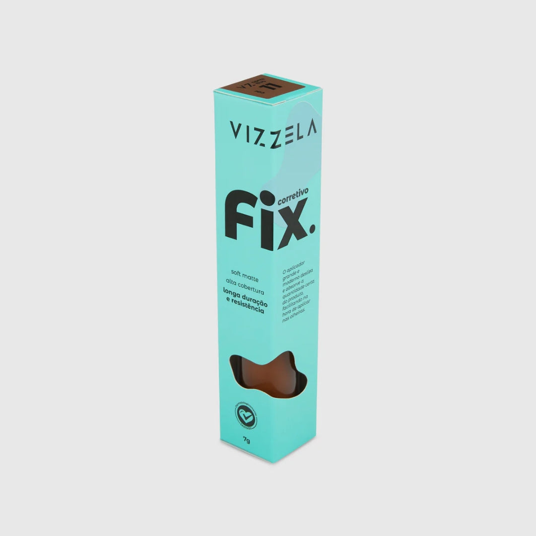 FIX Liquid Concealer Eye Makeup Skin Tone 11 Vizzela 7g