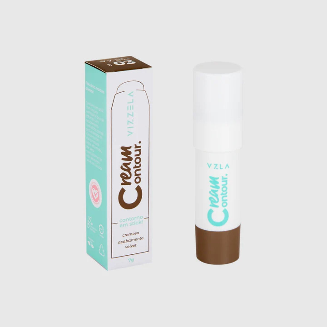 Cream Contour Stick Contour 3 Facial Skin Cover Makeup Vizzela 7g