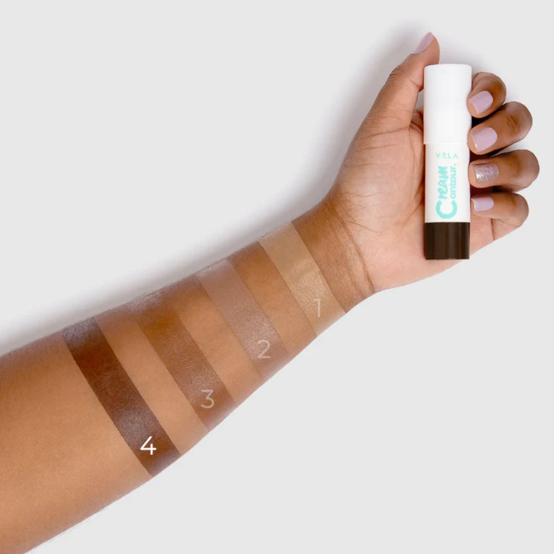 Cream Contour Stick Contour 4 Facial Skin Cover Makeup Vizzela 7g