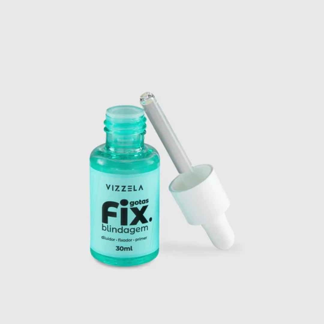 FIX Drops Blindagem Makeup Skin Shielding Waterproof Diluter 30ml Vizzela