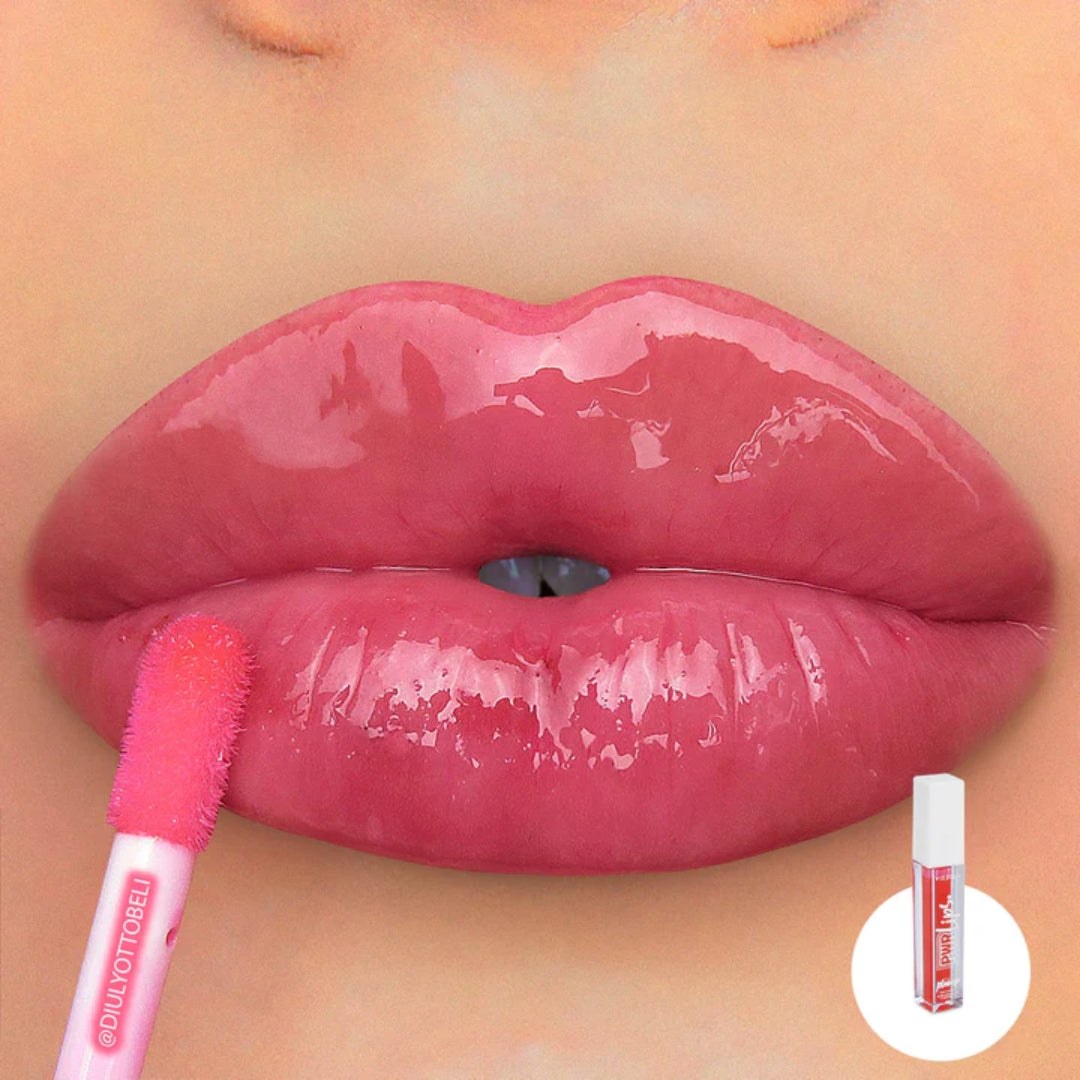 Red Mocha Blush Eye Pencil Mascara Lip Tint Gloss Makeup Kit Vizzela