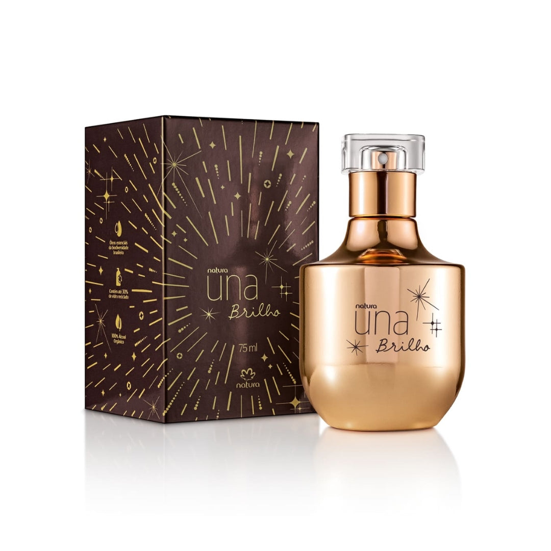 Una Brilho Eau de Parfum Oriental Floral Body Fragance 75ml Natura