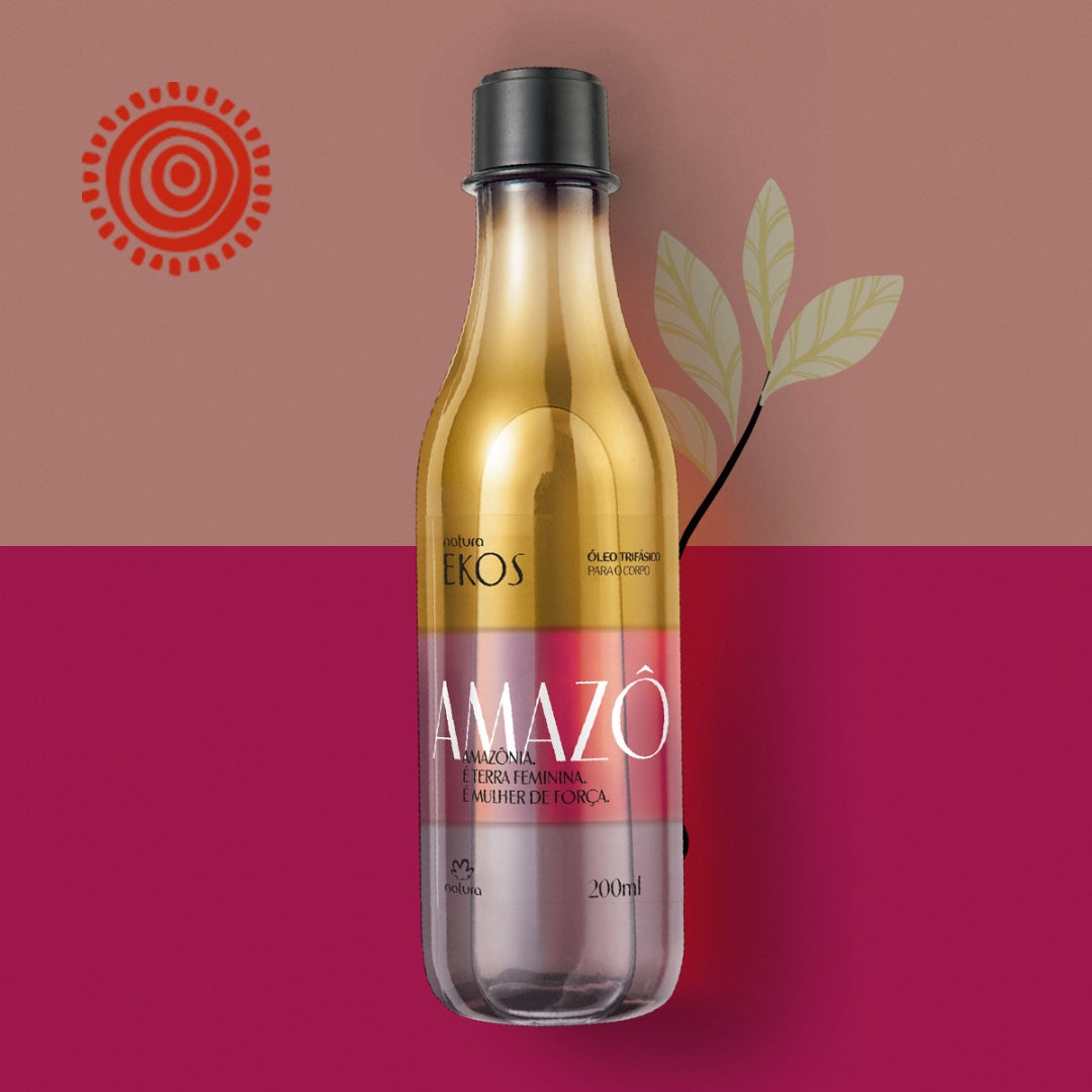 Ekos Amazô Three-Phase Body Deodorant Oil 200ml Daily Skin Care