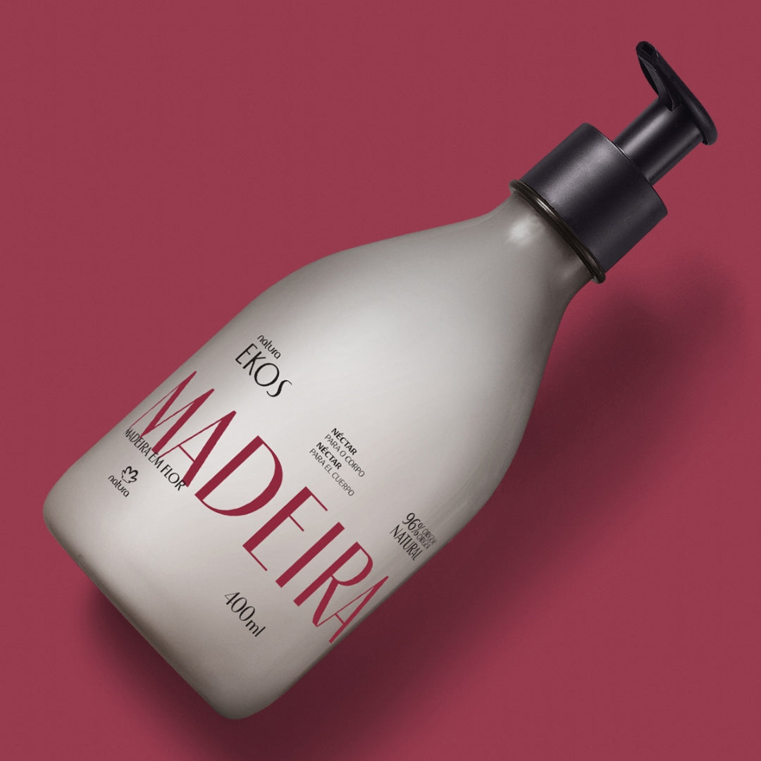 Ekos Madeira Wood Flower Body Nectar 400ml Natura Daily Skin Care