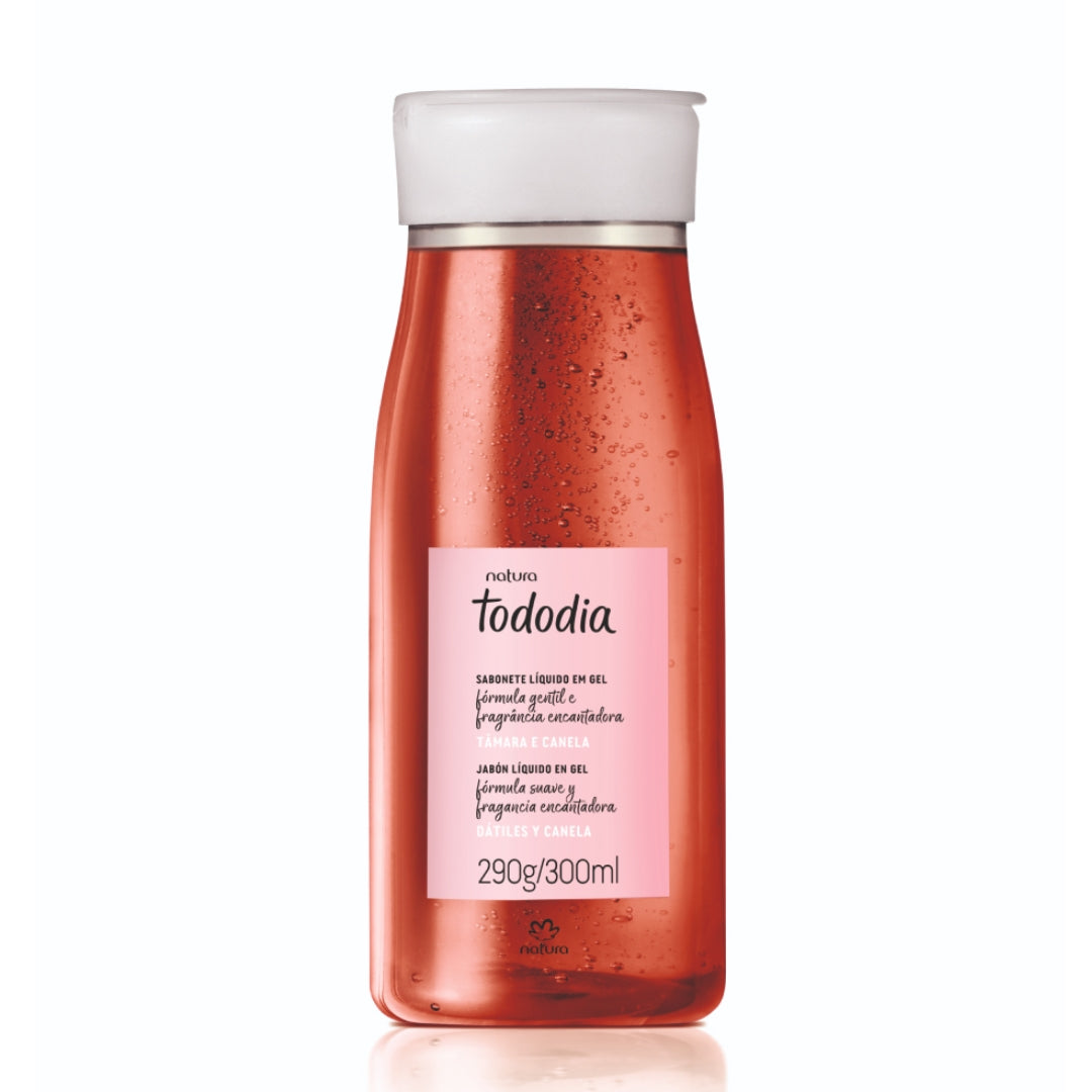 Todo Dia Tamara Cinnamon Liquid Gel Soap 300ml Natura Daily Skin Care