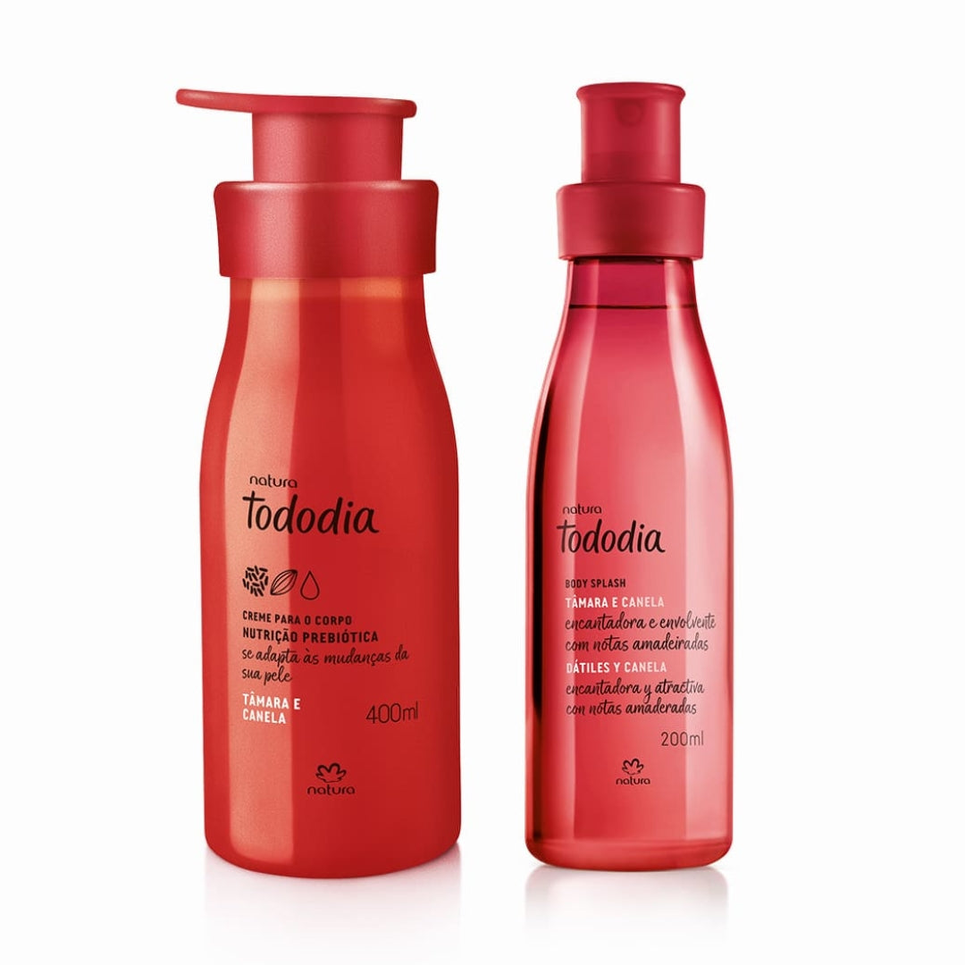 Todo Dia Tamara Cinnamon Moisturizer Body Splash Kit Natura Daily Skin Care
