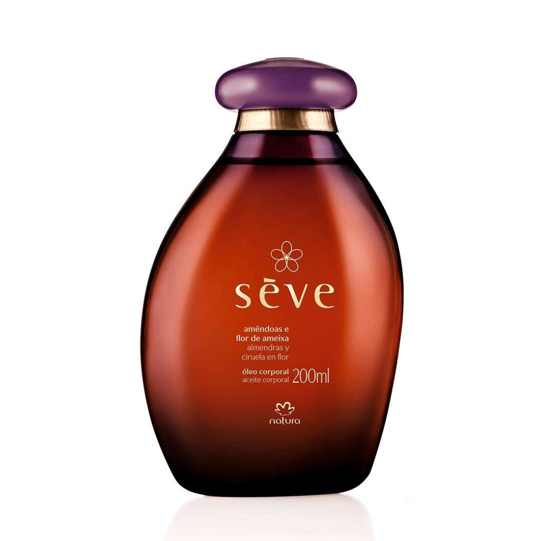 Sève Almond Plum Blossom Deodorant Body Oil 200ml Natura Daily Skin Care