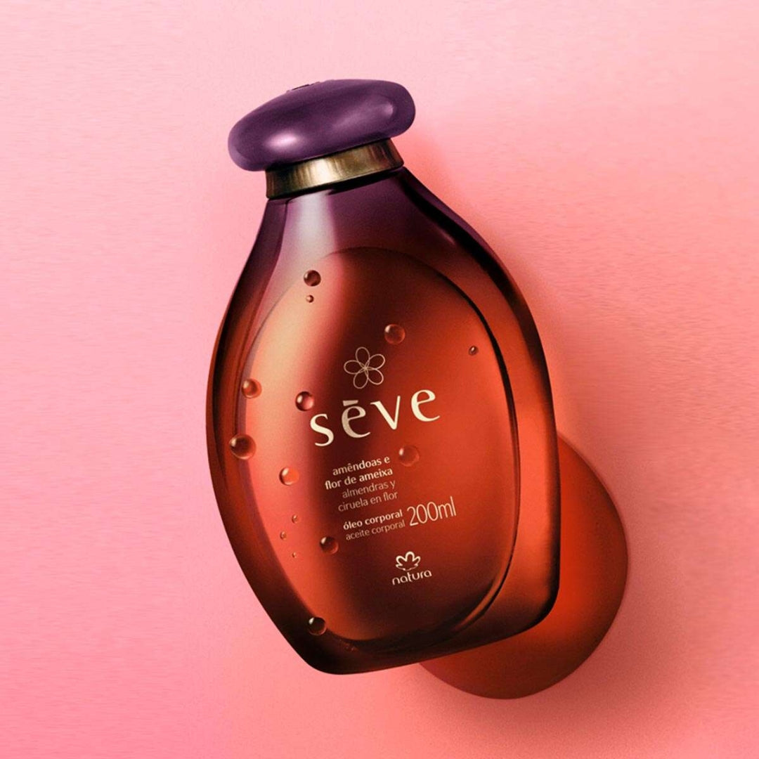 Sève Almond Plum Blossom Deodorant Body Oil 200ml Natura Daily Skin Care