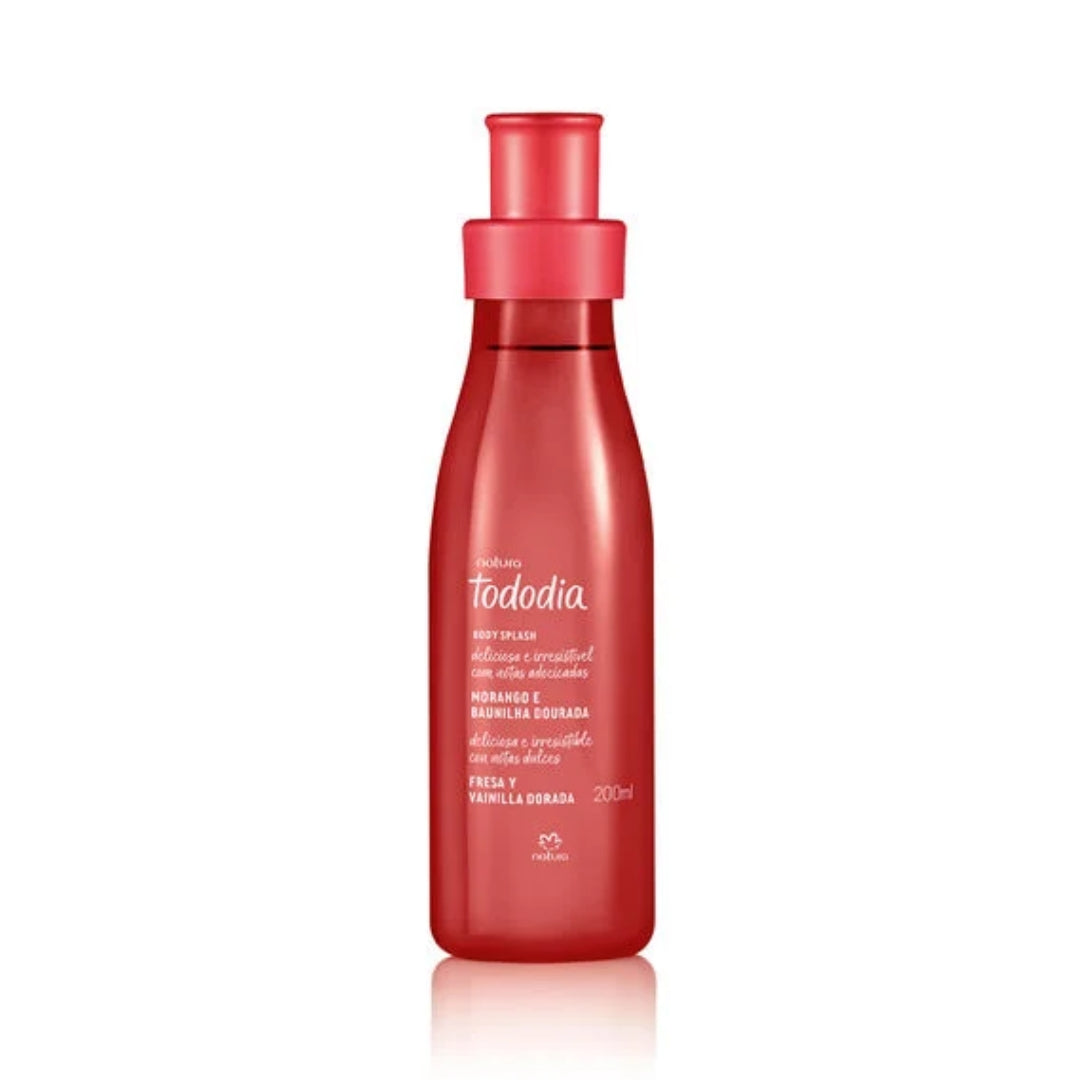 Natura Todo Dia Strawberry and Golden Vanilla Body Splash Fragance 200ml
