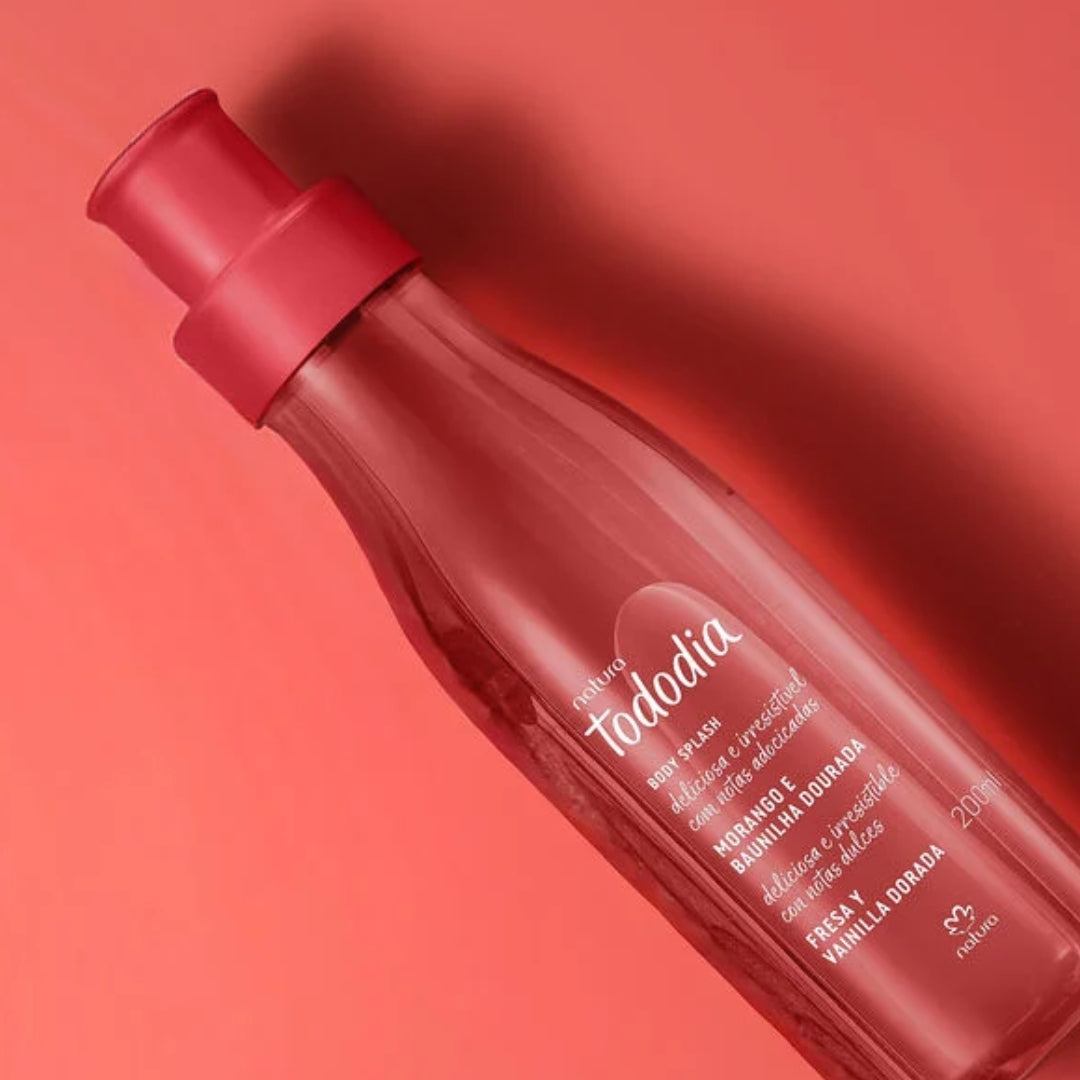 Natura Todo Dia Strawberry and Golden Vanilla Body Splash Fragance 200ml