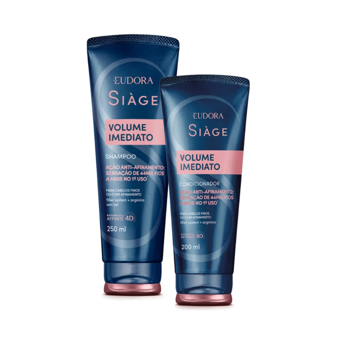 Siàge Volume Instantaneo Shampoo Conditioner Home Care Set Eudora