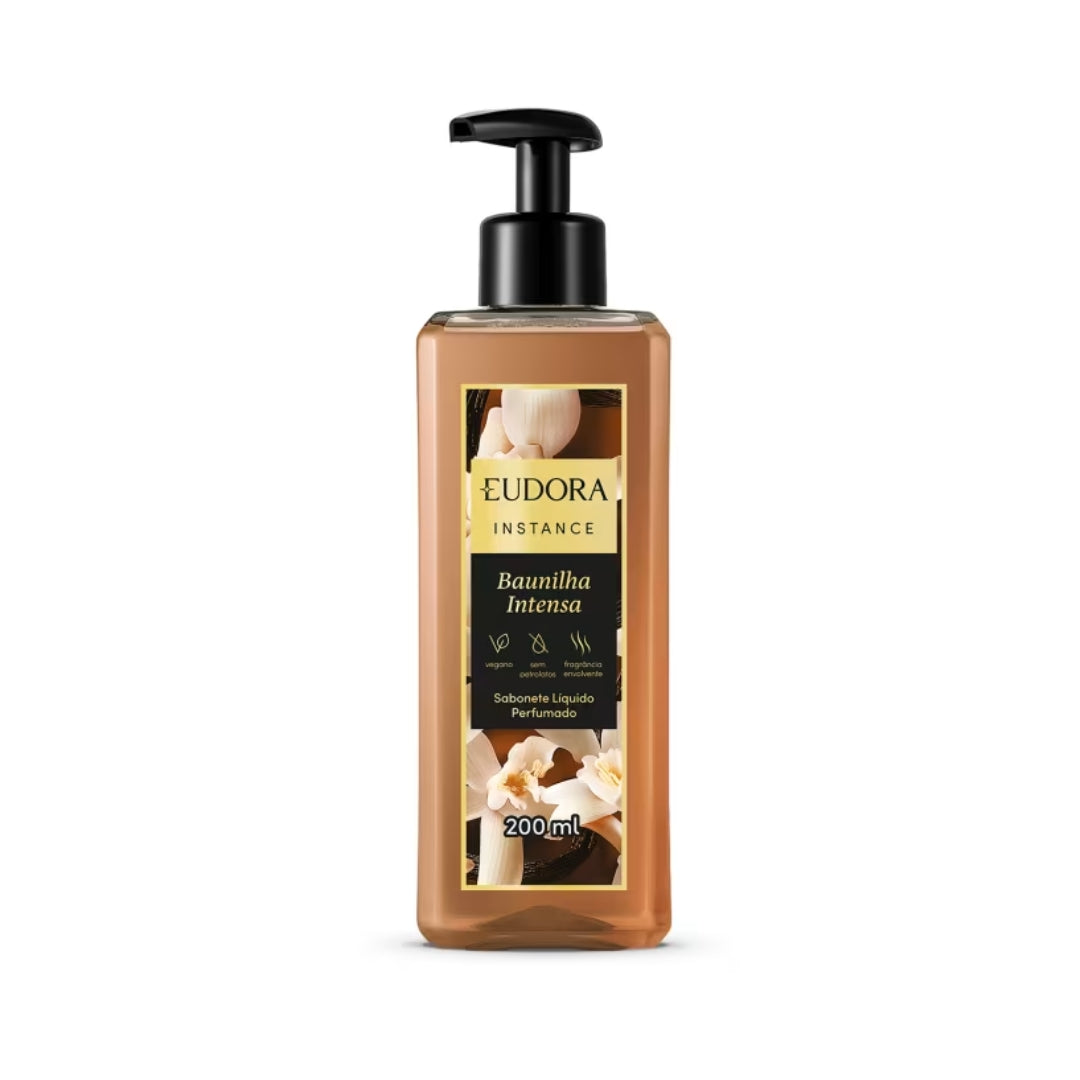 Eudora Instance Intense Vanilla Liquid Soap Cleanse Skin Care 200ml Eudora
