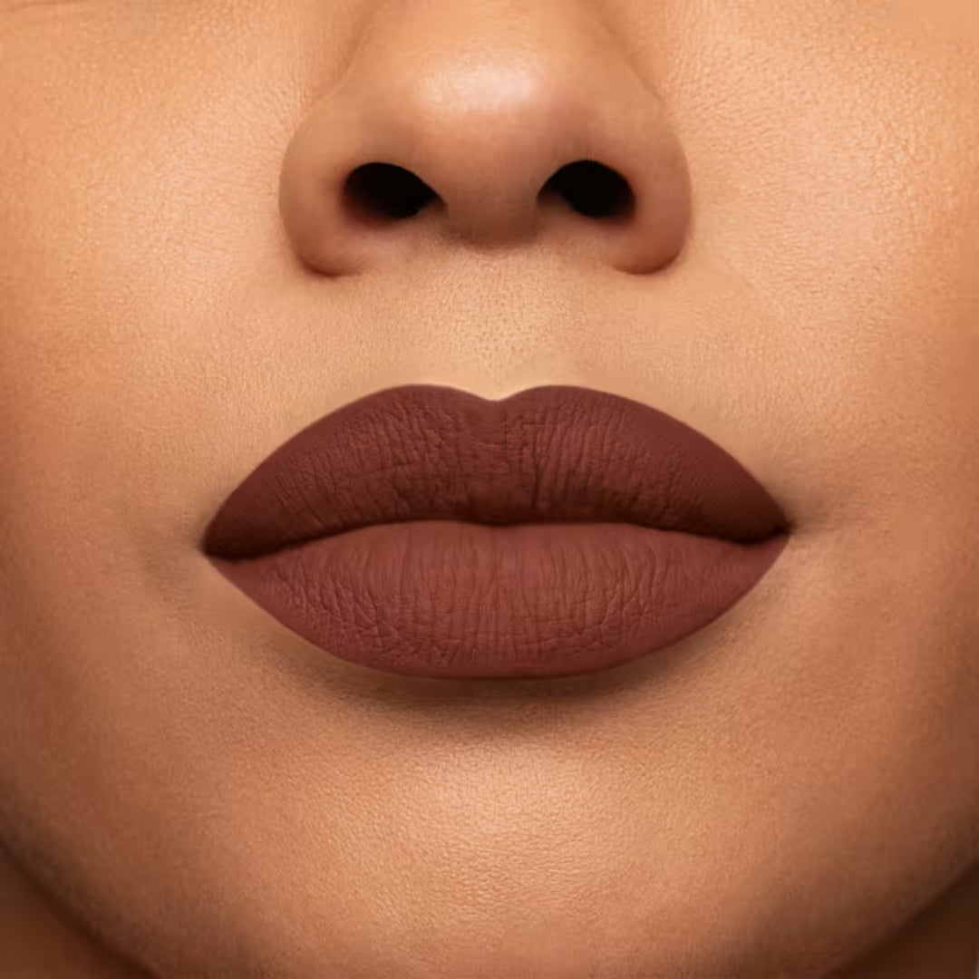 Niina Secrets Skinny Matte Liquid Lipstick Begonia Brown 5ml Eudora