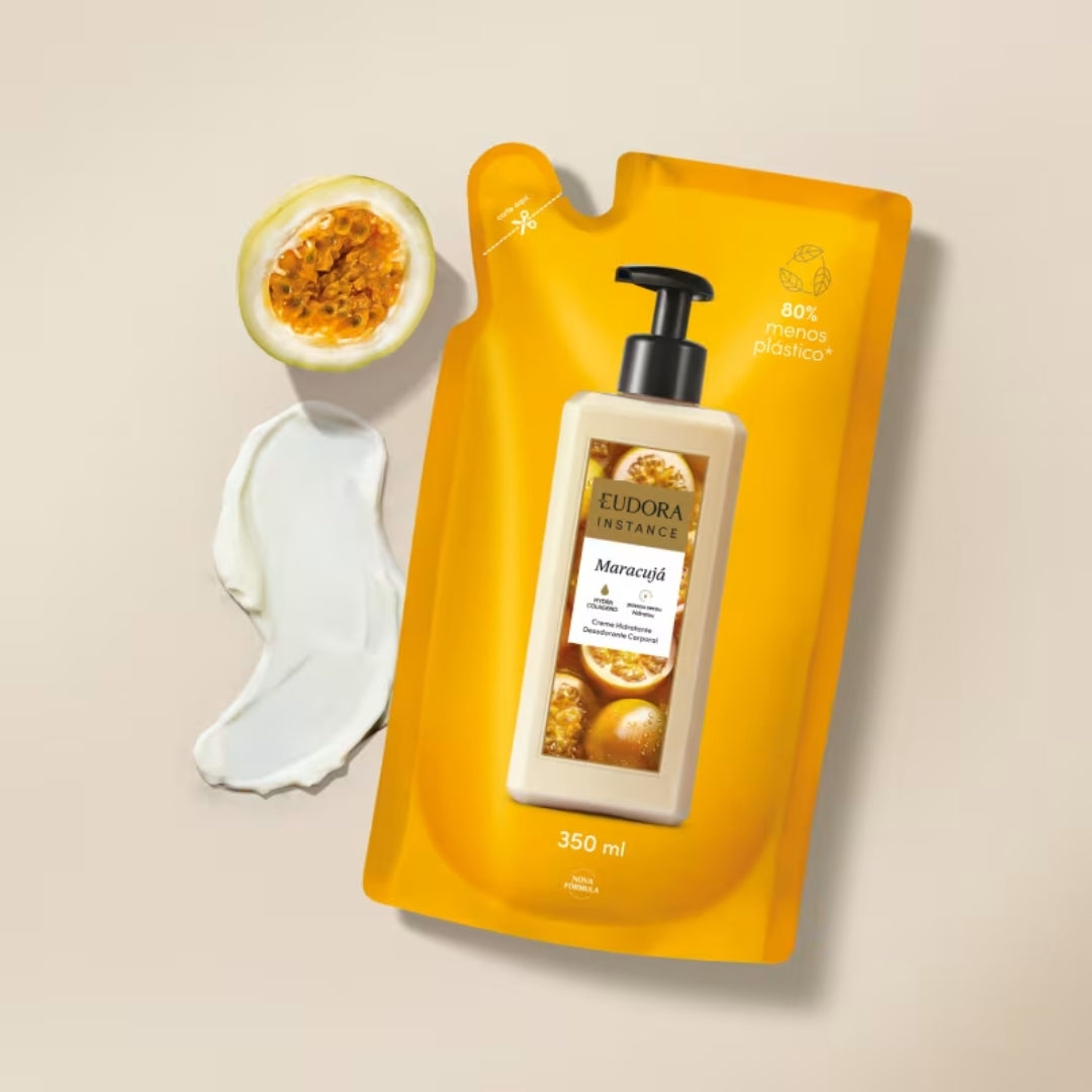 Instance Passion Fruit Refill Perfumed Body Cream Hydration 350ml Eudora