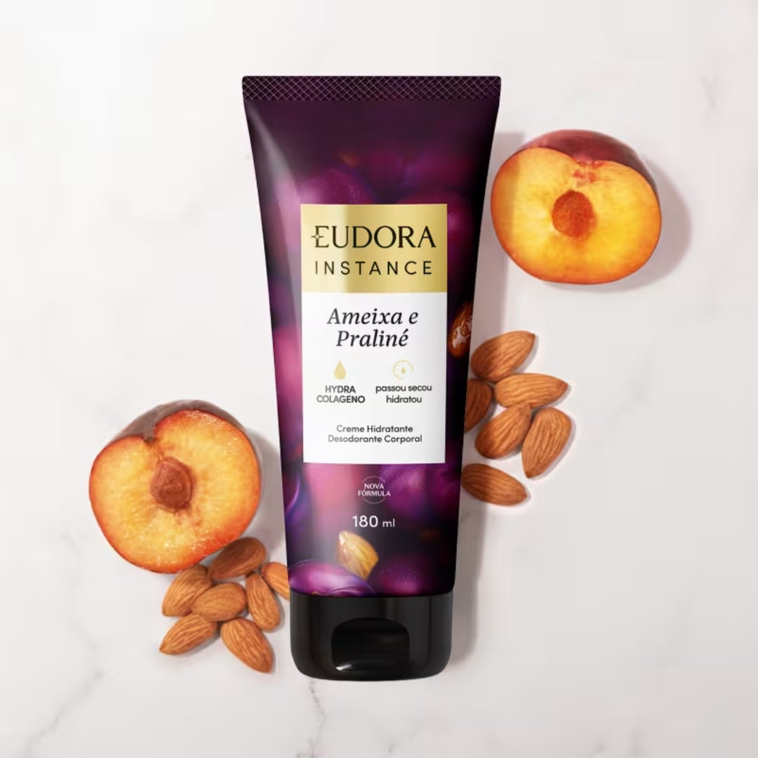 Instance Plum & Praline Perfumed Body Cream  Oriental Floral 180ml Eudora