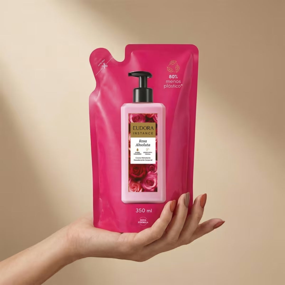 Instance Absolute Rose Perfumed Body Cream Floral Hydration 350ml Eudora