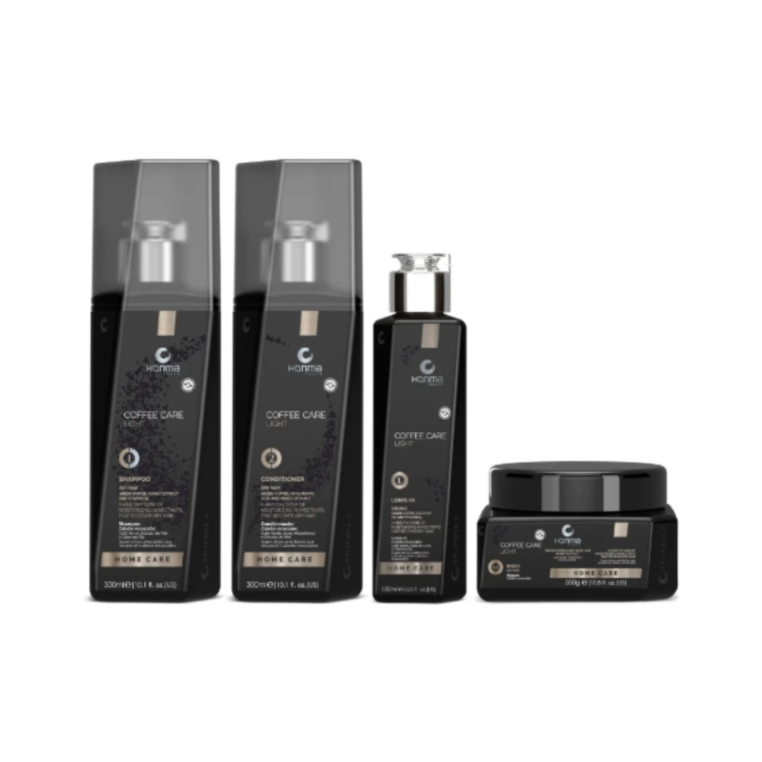Coffee Care Light Complete Hair Hydration Kit Home Care Set Honma Tokyo