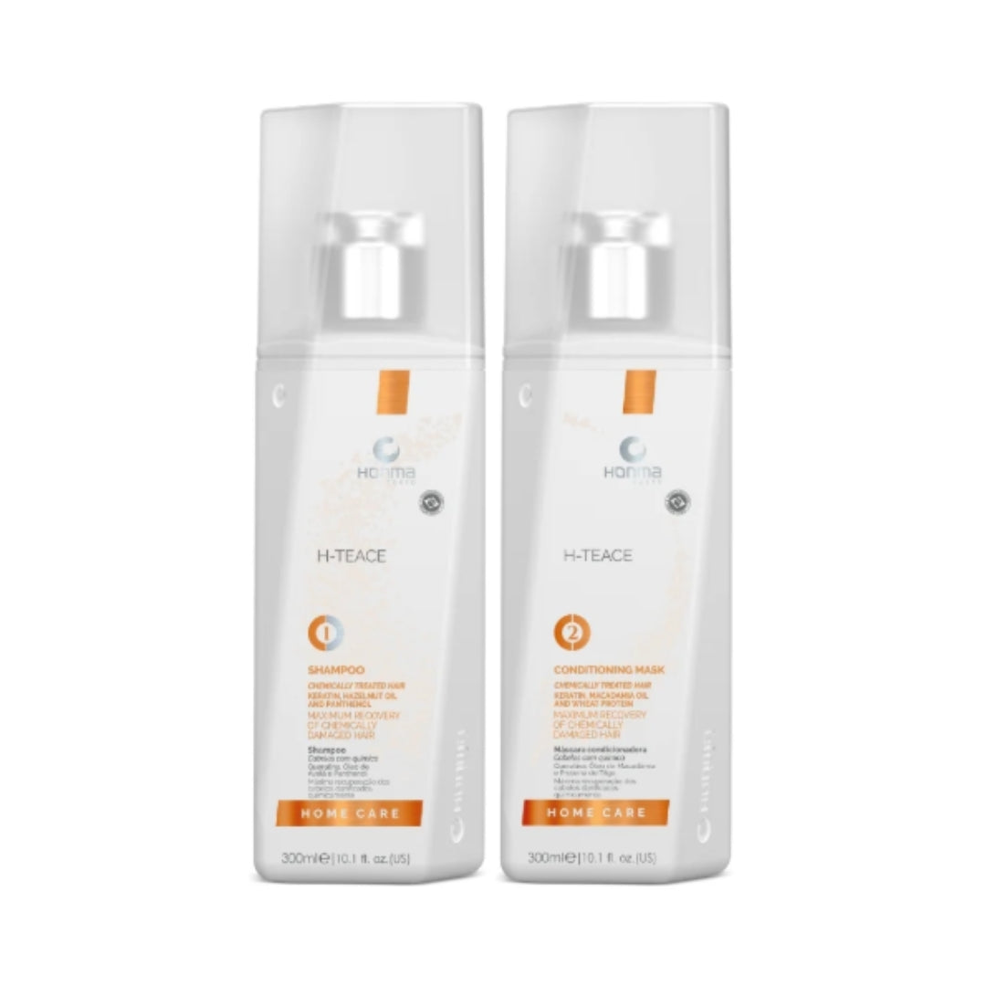 H-Teace Reconstruction Kit for Chemically Treated Hair Set Honma Tokyo