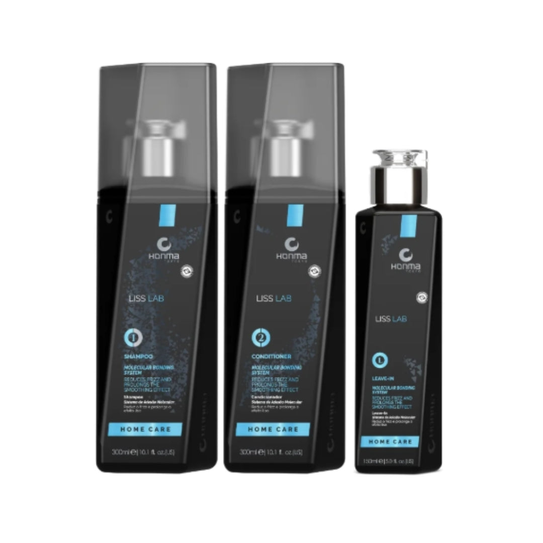 Liss Lab Smoothing Hair Kit Anti-Frizz System Home Care Set Honma Tokyo