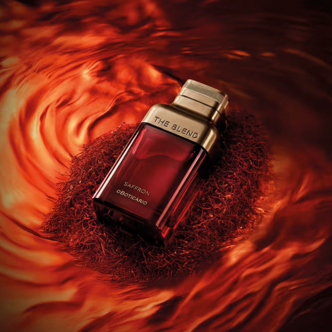 The Blend Amber Saffron Eau De Parfum Luxury Arabic Fragrance 100ml o Boticário