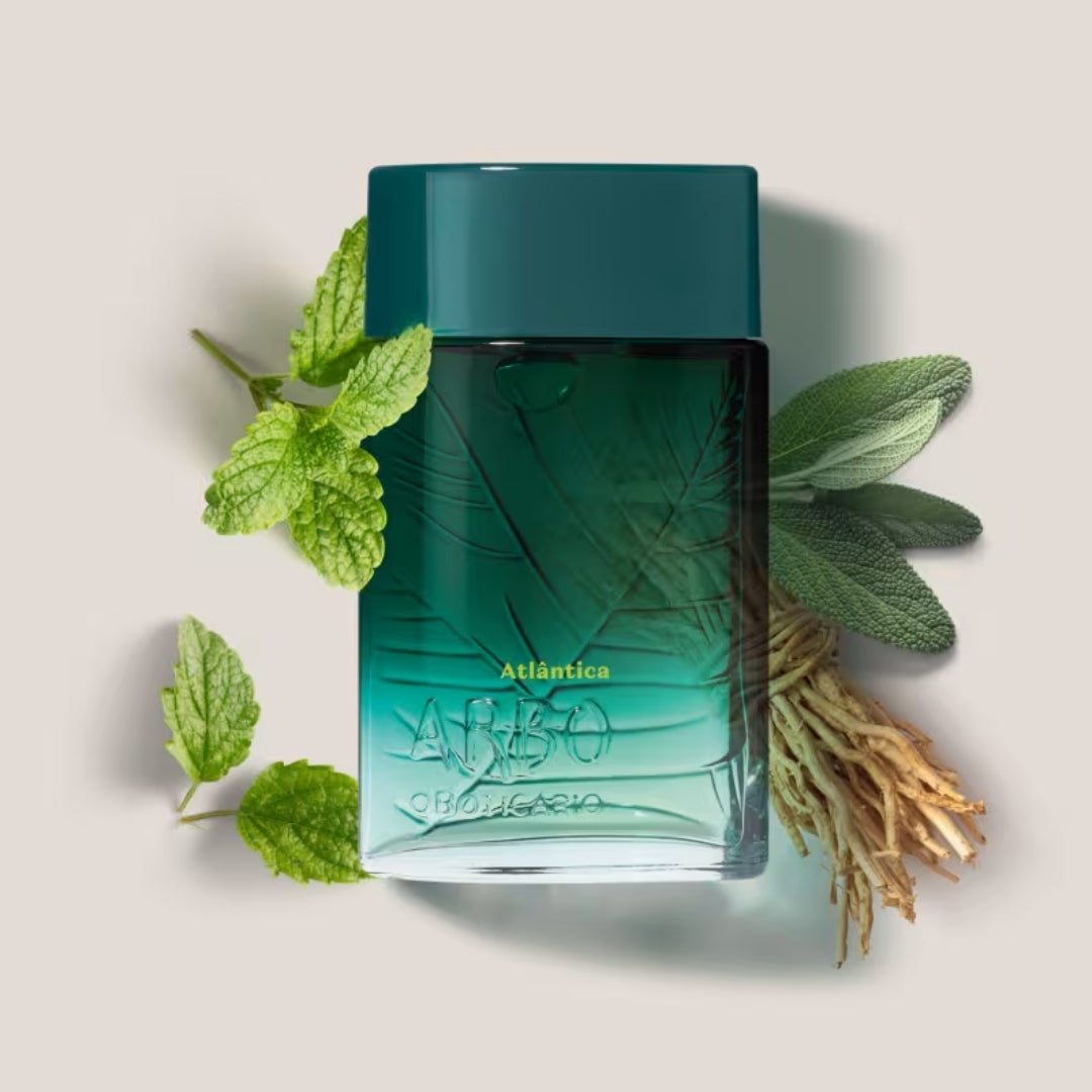 Arbo Atlântica Cologne for Men Fresh Aromatic Fragrance 100ml o Boticário