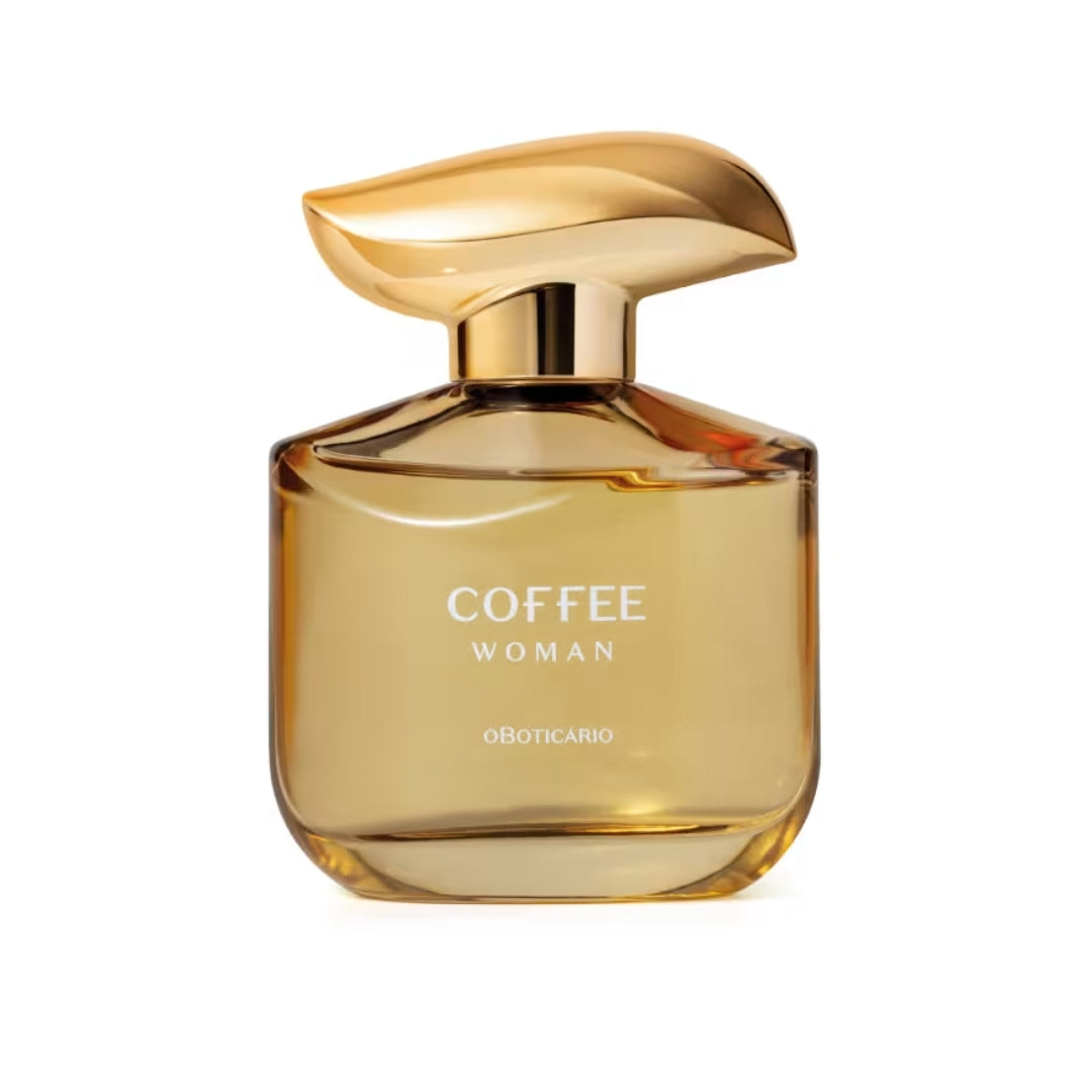 Coffee Woman Amber Floral Cologne Vanilla Jasmine Fragrance 100ml o Boticário