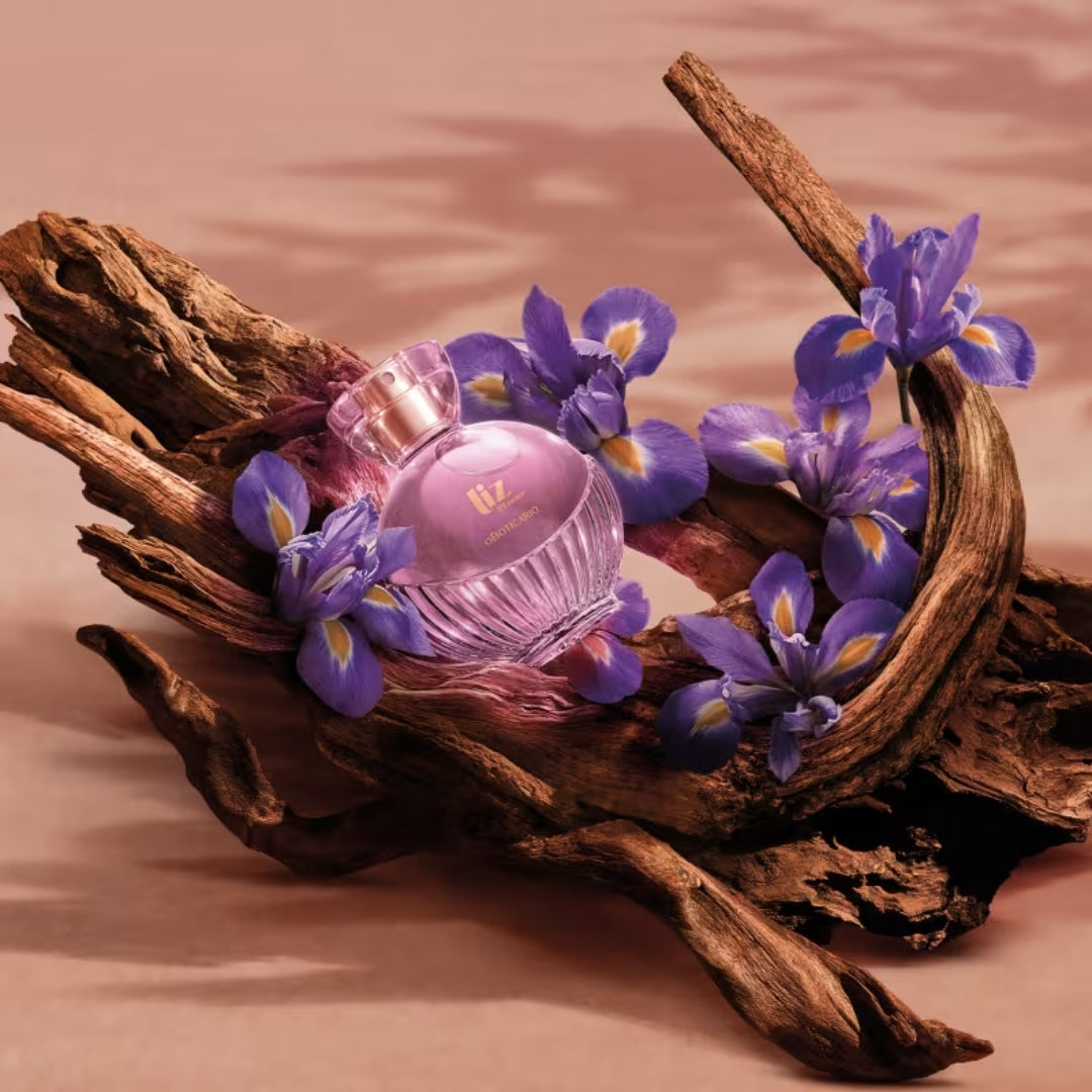 Liz D'Essence Cologne Iris Vanilla Spicy Woody Fragrance 100ml o Boticário