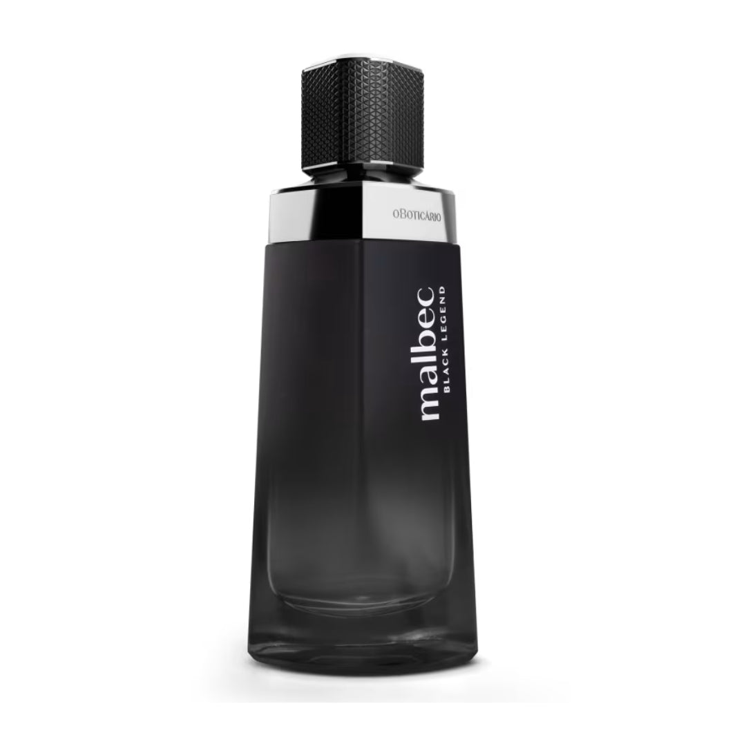 Malbec Black Legend Cologne Oriental Woody Fragrance 100ml o Boticário