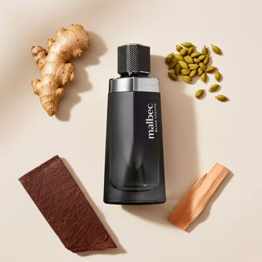 Malbec Black Legend Cologne Oriental Woody Fragrance 100ml o Boticário