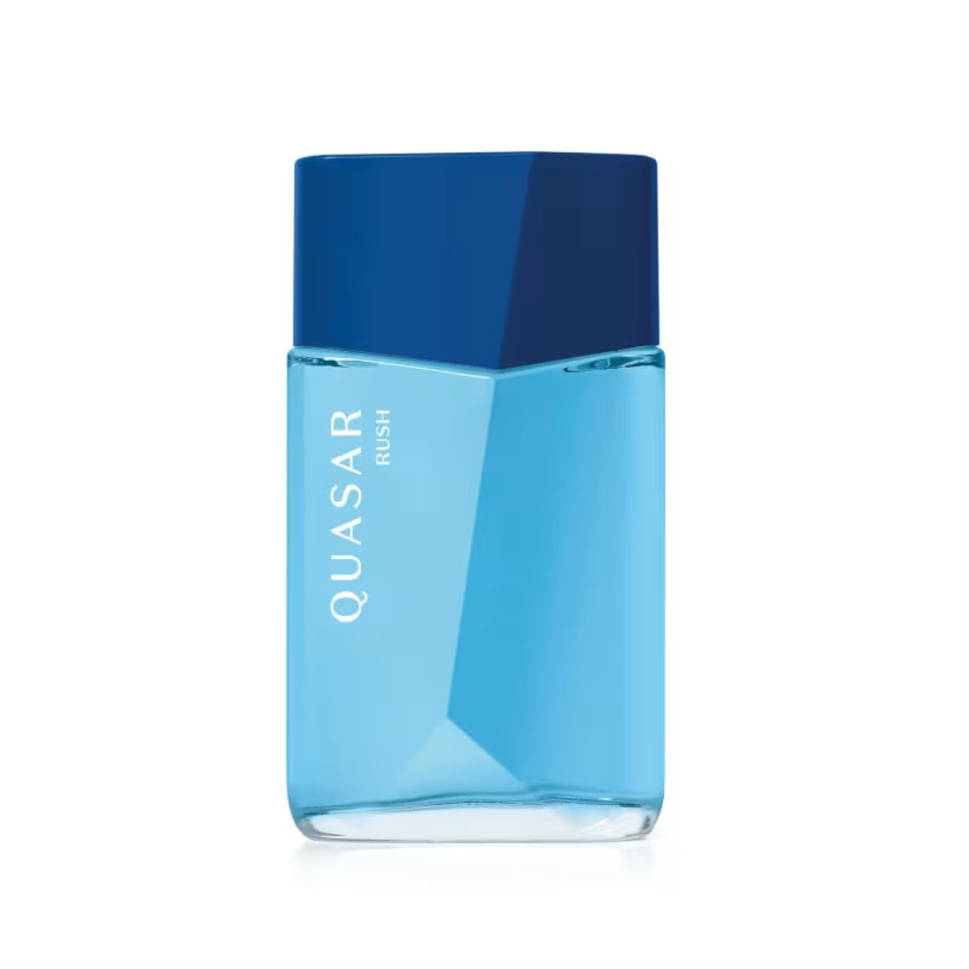 Quasar Rush Cologne Fresh Aquatic Fougère Fragrance 100ml o Boticário