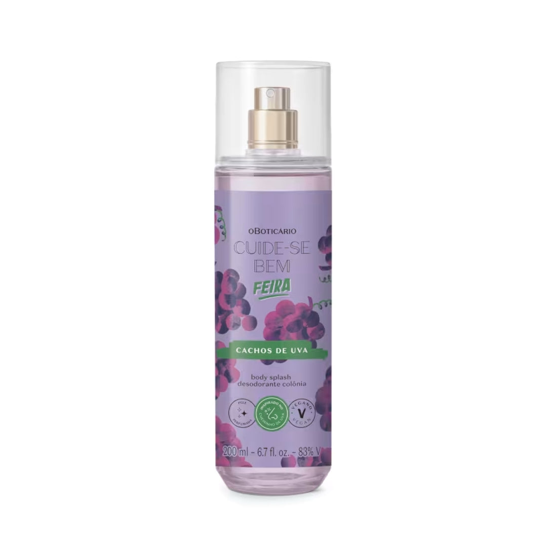 Cuide-se Bem Grape Popsicle Body Splash Fruity Floral Fragrance o Boticário