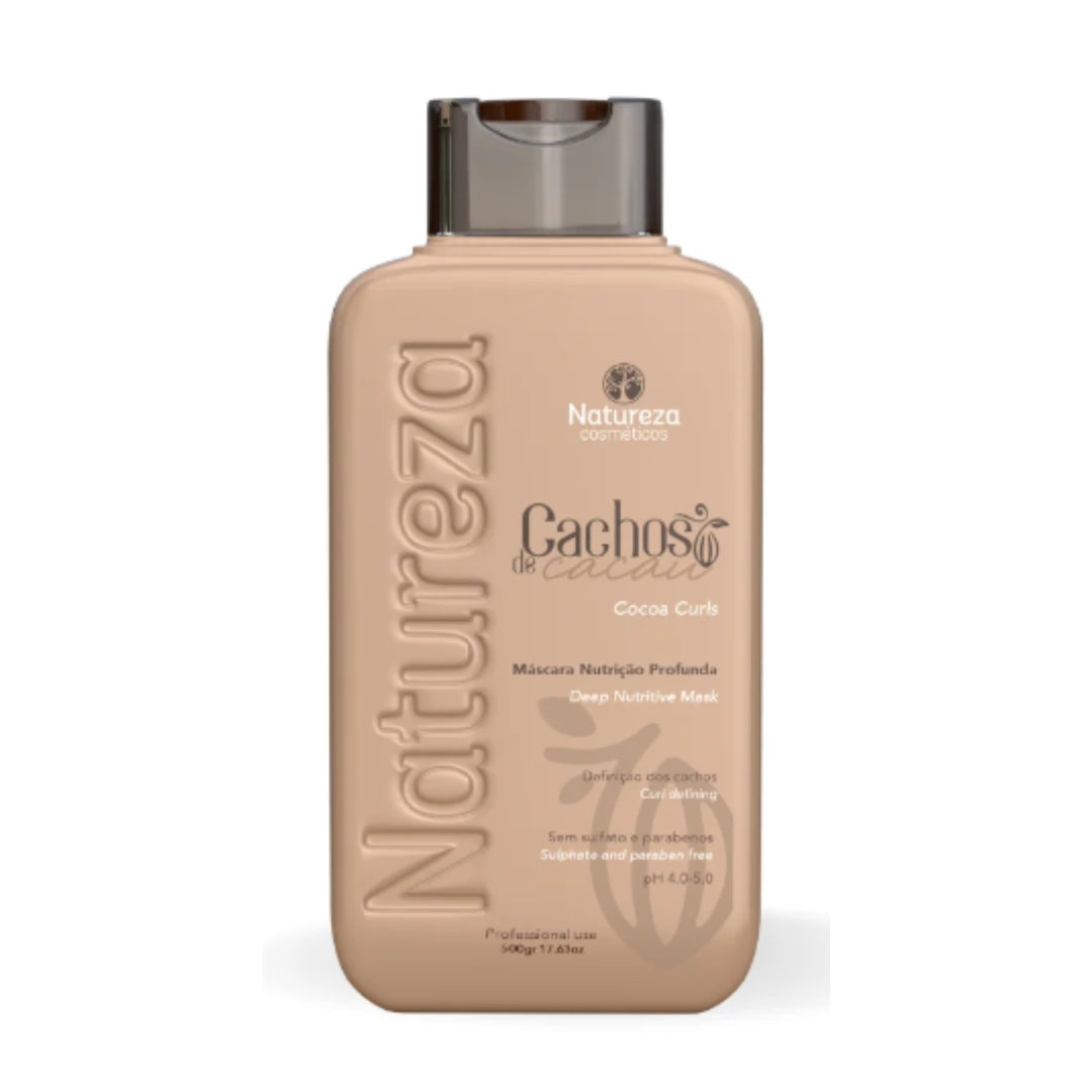 Cocoa Curls Deep Nourishing  Curly Hair Mask 500g Natureza Cosmetics