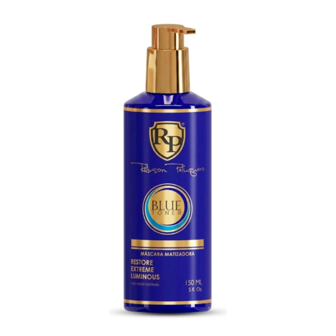 Blue Toner Anti-Yellow Blonde Toning Platinum Hair Mask 150ml Robson Peluquero