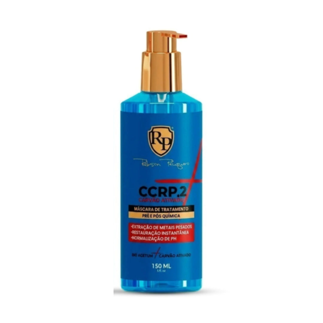 CCRP+ Activated Charcoal Hair Reconstruction Kit 2x 150ml Robson Peluquero