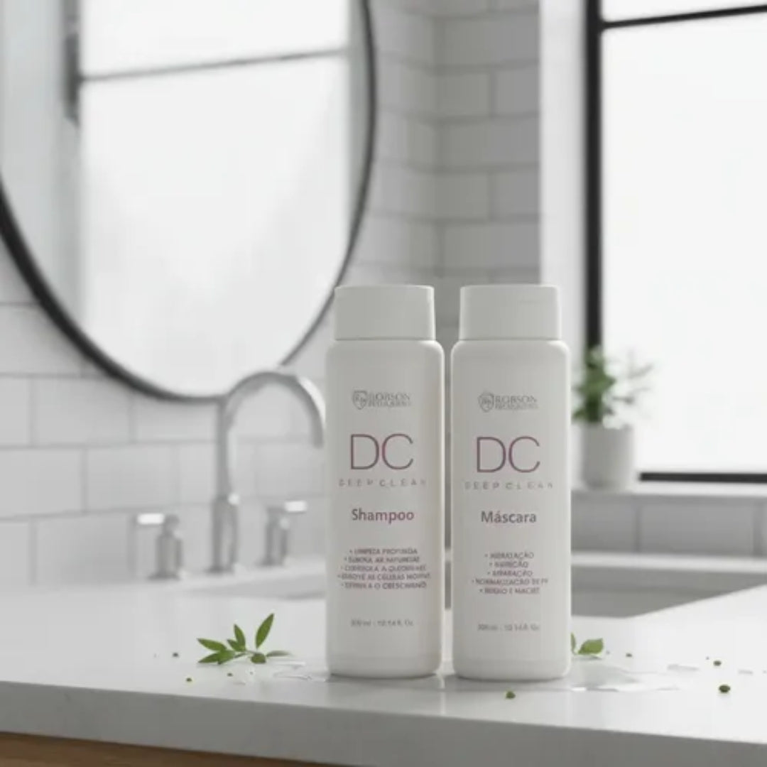 Deep Clean Hair Detox Shampoo & Mask Treatment Kit Robson Peluquero