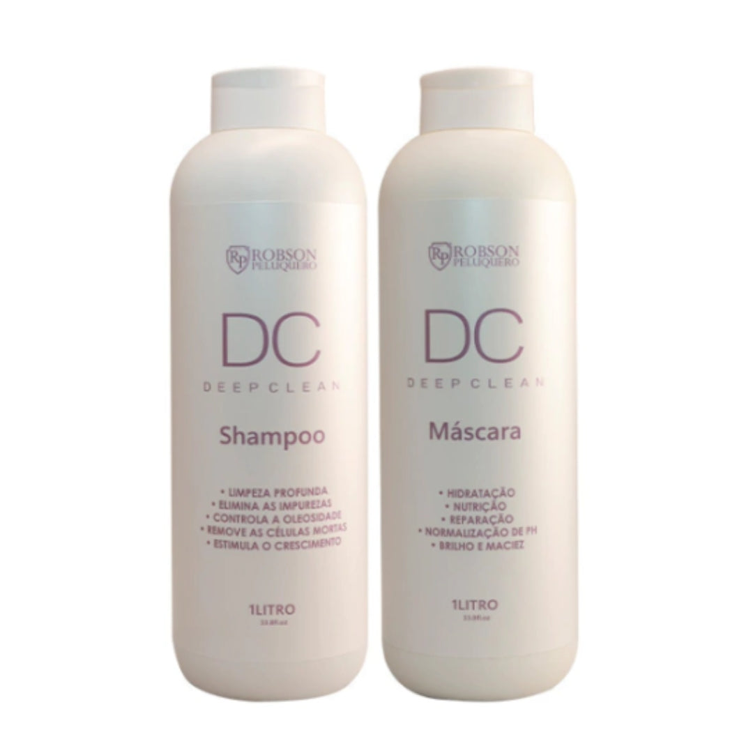 Deep Clean Hair Detox Shampoo & Treatment Mask Kit Robson Peluquero