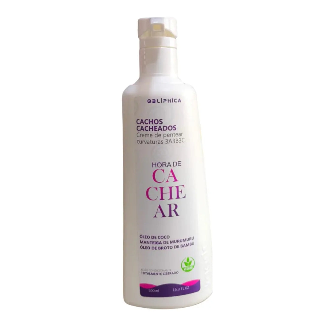 Hora de Cachear Curl Defining Cream & Jelly Vegan Hair Care Kit Obliphica