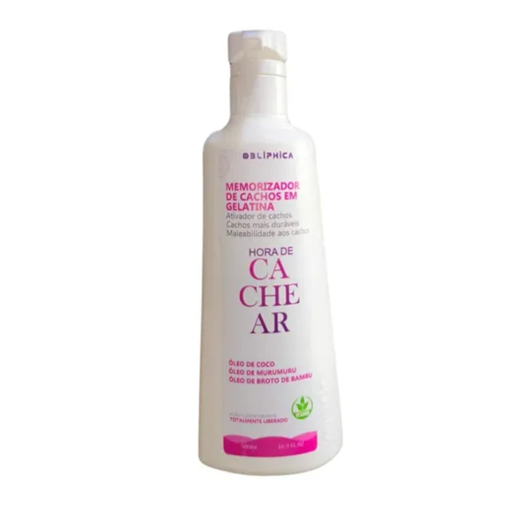 Hora de Cachear Curl Defining Cream & Jelly Vegan Hair Care Kit Obliphica