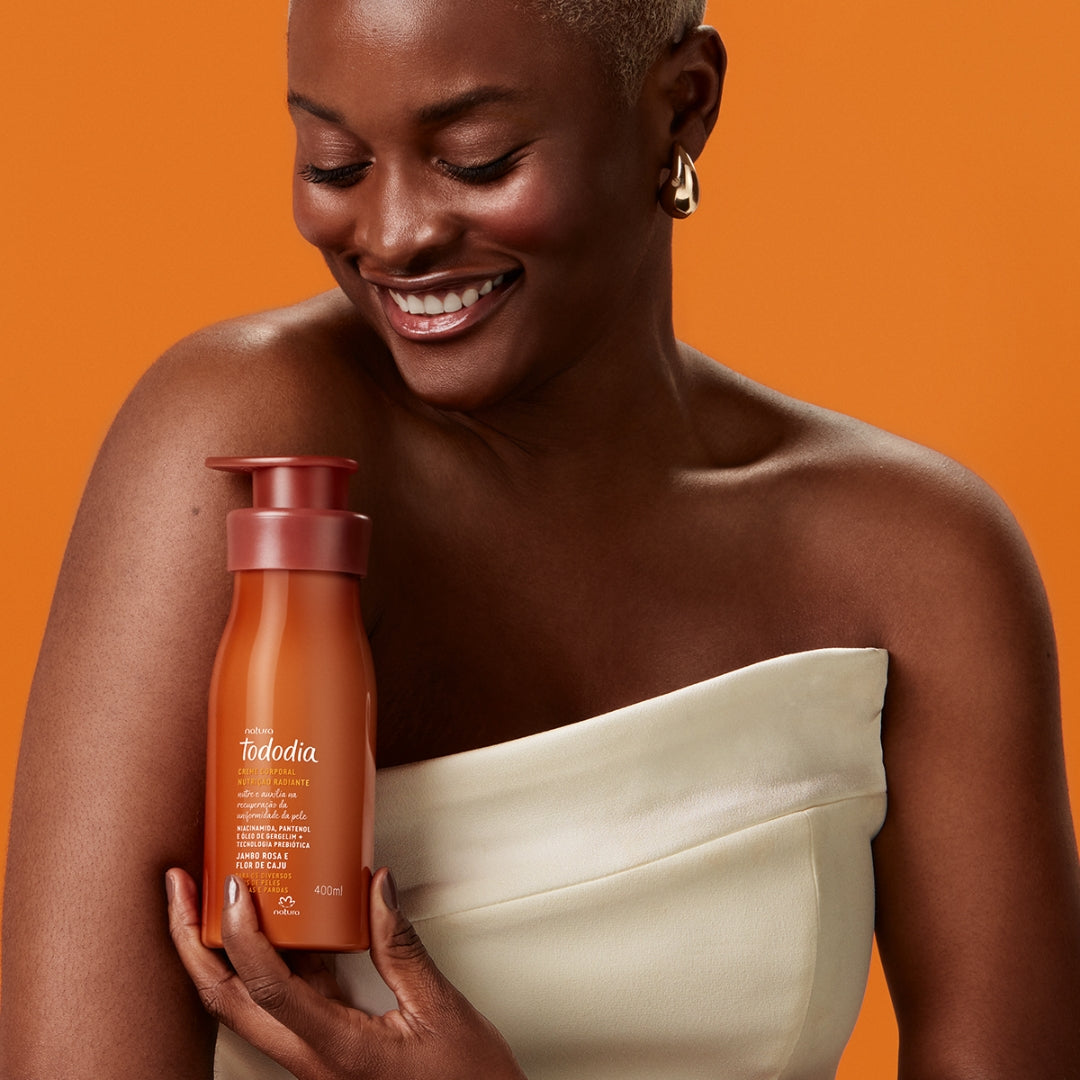 Todo Ddia Nutrition Deodorant Cream Rosehip and Cashew Flower 400ml Natura