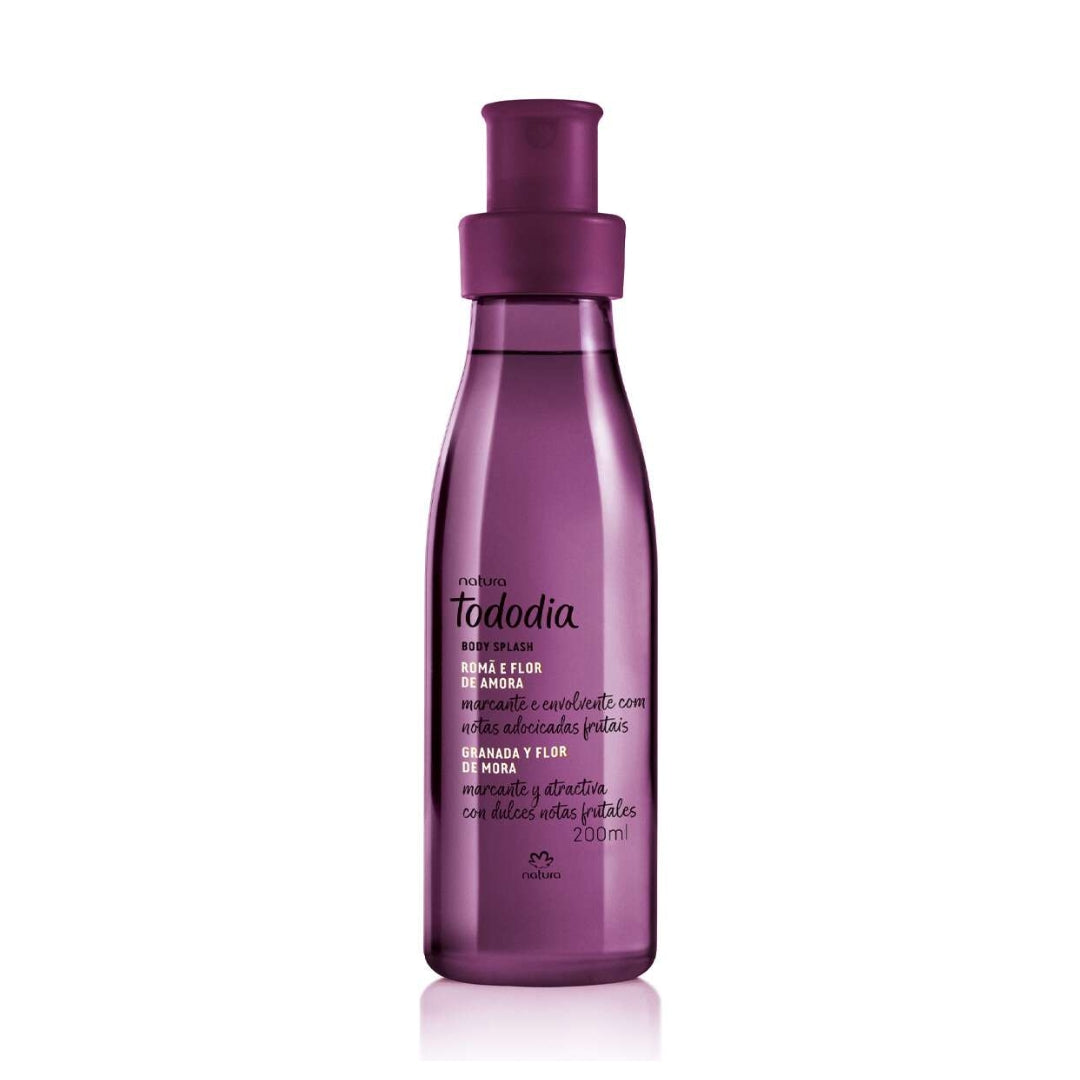 Todo Dia Pomegranate Blackberry Blossom Body Splash 200ml Natura Fragance